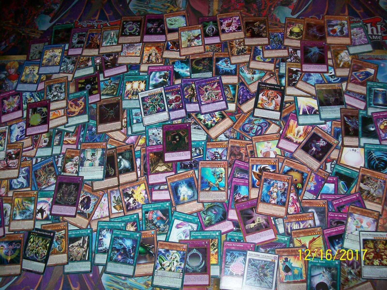 200 Yugioh Card Lot No Duplicates! 40 Rares With At Least 15 Holos Yu-gi-oh!