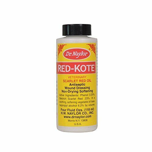 Dr. Naylor Red-kote Dauber 4 Oz. - Non-drying Soothing And Softening Skin Tre...