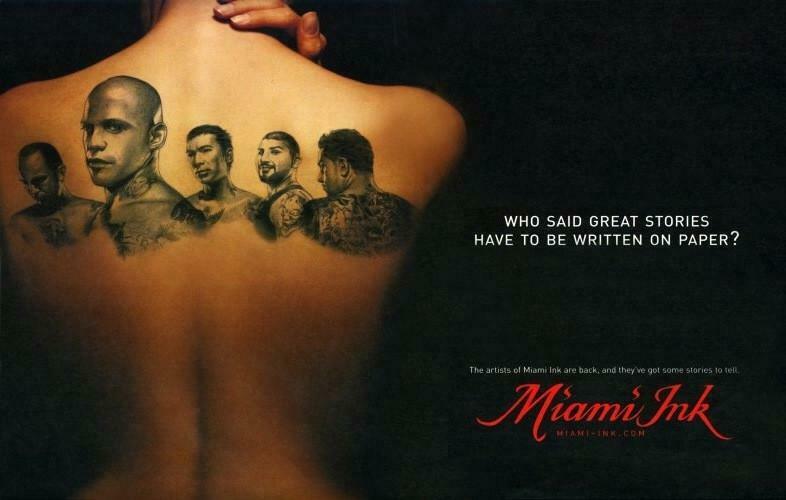 Miami Ink 11x17 Tv Poster (2005)