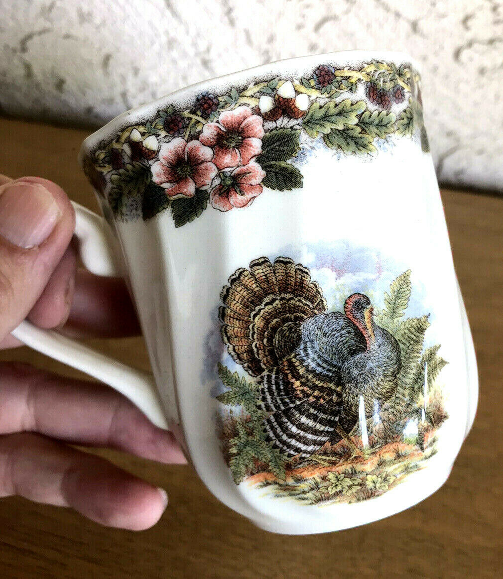 Queen’s Thanksgiving Mug By Myott Factory China 3-7/8in T 5-7/8in W