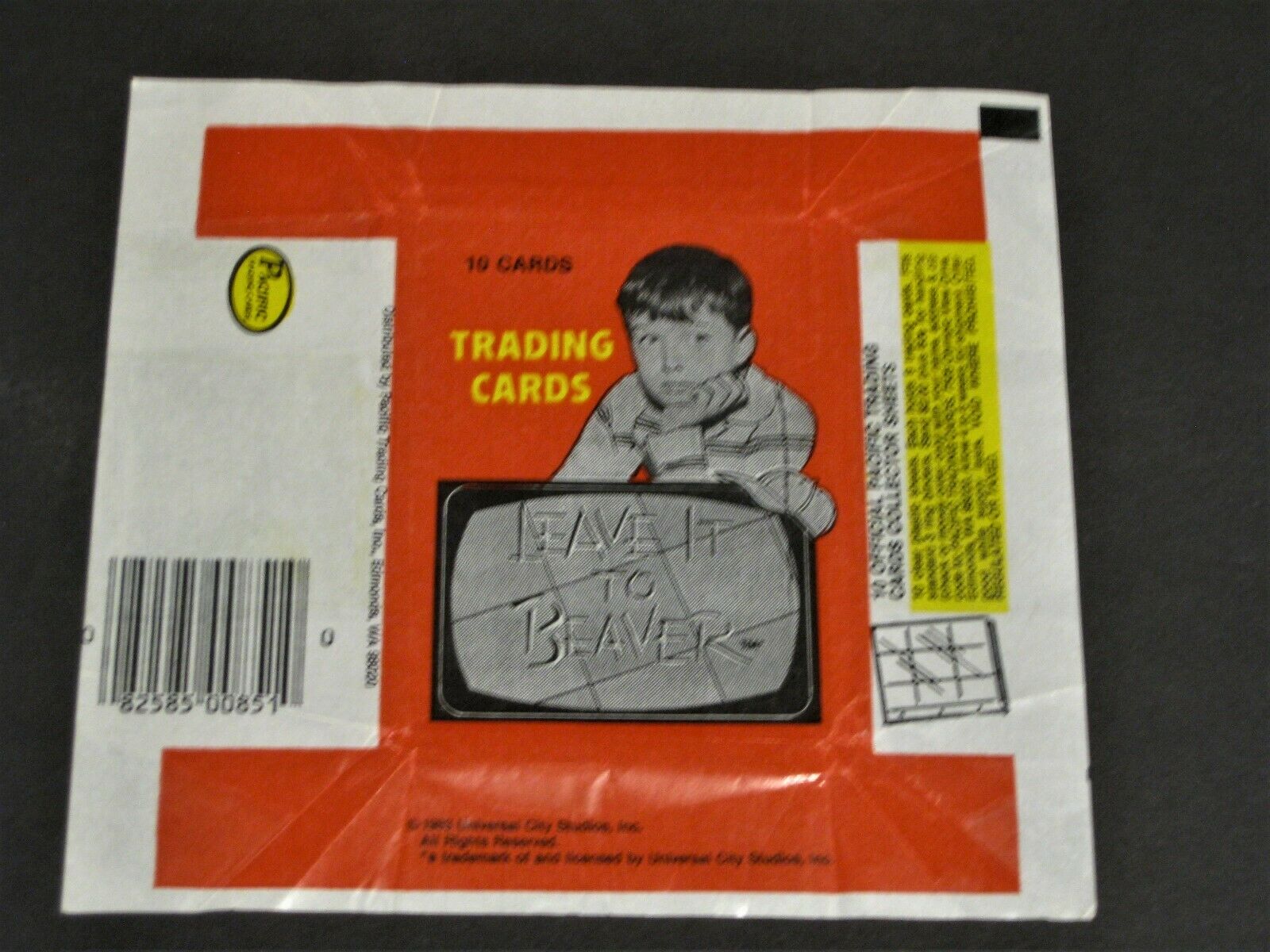 Leave It To Beaver © 1983 Pacific Original Wax Card Wrapper