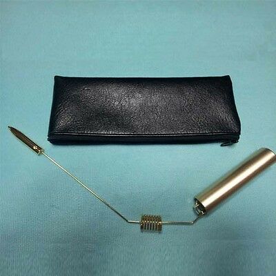 Aurameter Dowsing Rods Divining Rod  Metal Gold Plated Aurameter Energy Detector